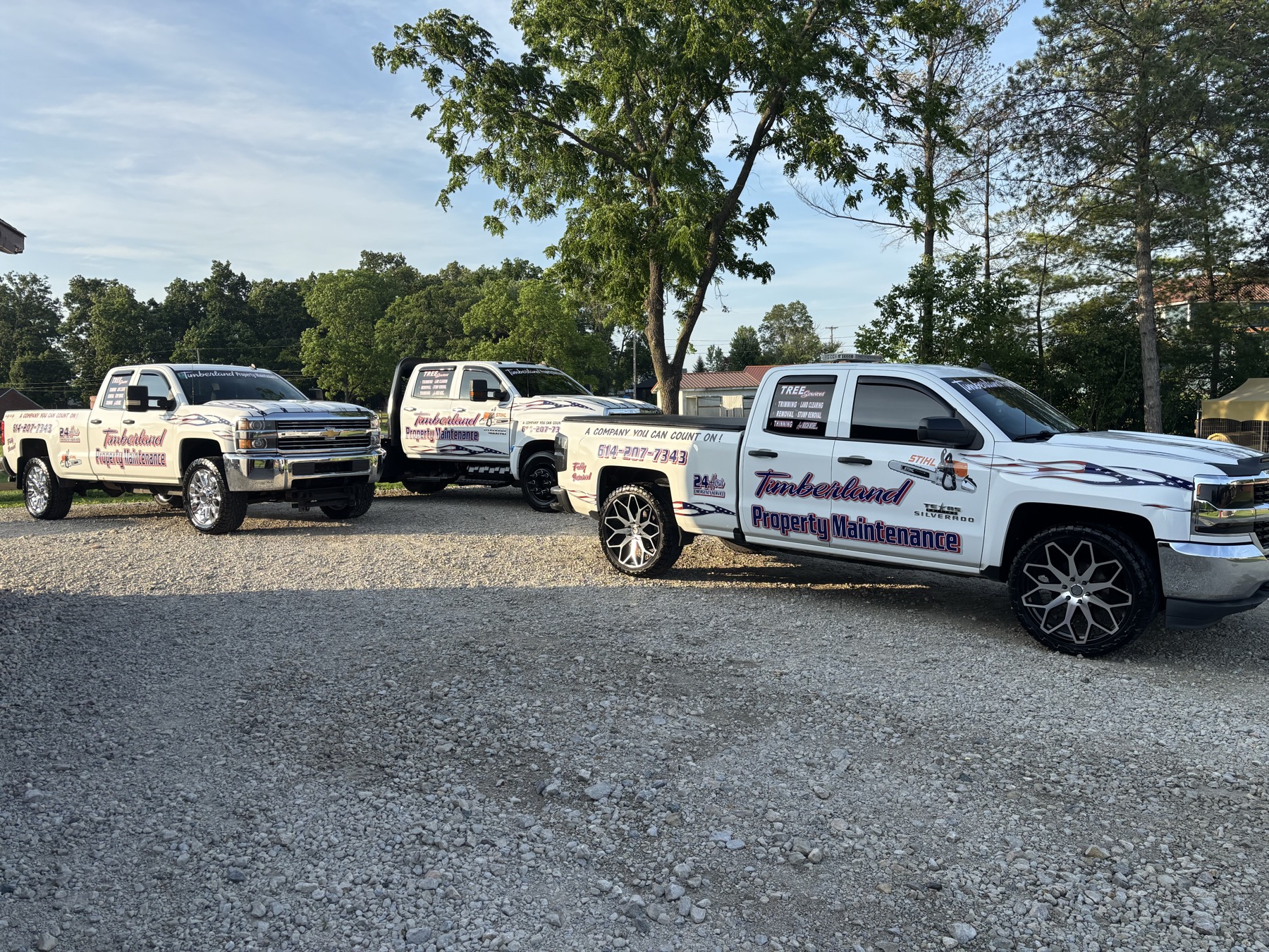 Timberland Tree Care fleet